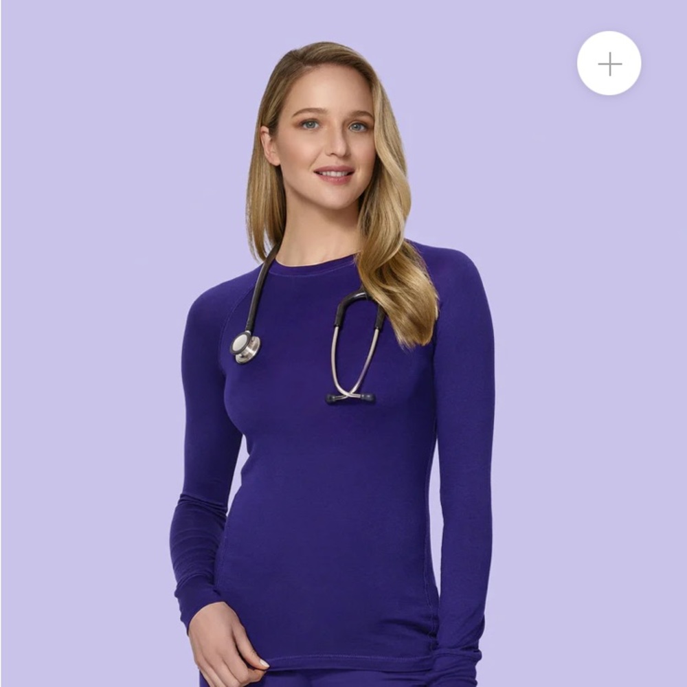 Purple Long Sleeve Tee for Effortless Style
